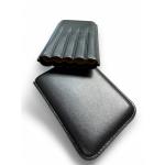Simply Cigars Five Purito/Mini Cigar Leather Case - Black