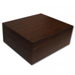 Walnut Veneer Humidor – 25 Cigar Capacity