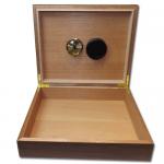 Walnut Veneer Humidor - 15 Cigar Capacity– 15 Cigar Capacity