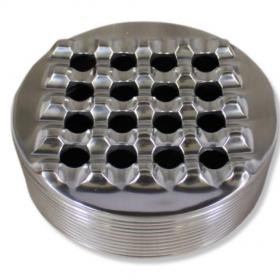 Aluminium 16 Position Round Cigar Ashtray