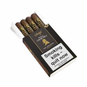 Davidoff Winston Churchill The Late Hour Robusto Cigar - Pack of 4