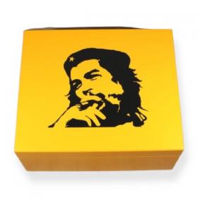 Che Humidor Yellow - 40 Cigar Capacity