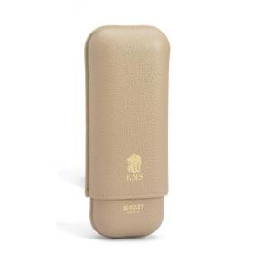 Bosquet Paris EMS Leather 2 Finger Cigar Case - Piedra