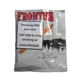 Frontier Cheroot Silver (Formerly Russian Cream) - Pack of 5 Cigarillos