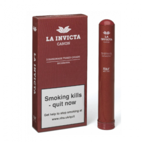 La Invicta Nicaraguan Canon Tubed Cigar - Pack of 3