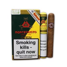 Montecristo Open Junior Tube - Pack of 3