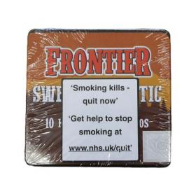 Frontier Cheroot Authentic (Formerly Sweet Aromatic)  - Tin of 10 Cigarillos
