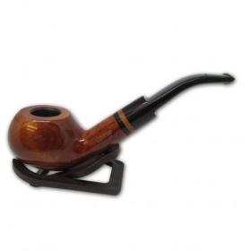 Adsorba Light Brown Smooth Bent Prince Pipe