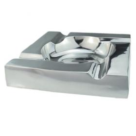 Simply Aluminium 4 Cigar Square Cigar Ashtray