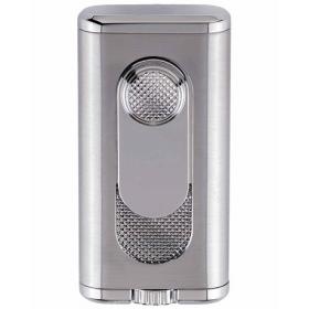 Xikar Verano Flat Flame Lighter - Silver