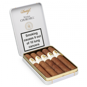 Davidoff Winston Churchill Raconteur Petit Panatela Cigar - Tin of 5