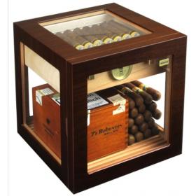 Adorini Cube Deluxe Walnut Cigar Humidor - 100 Cigar Capacity