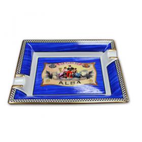 Elie Bleu Porcelain Cigar Ashtray - Alba Blue