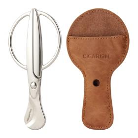 Cigarism Hand Polished Stainless Steel Cigar Cutter Scissors