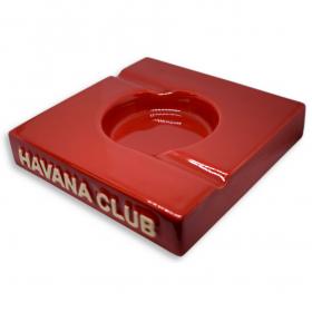 Havana Club Collection Ashtray - El Duplo Double Cigar Ashtray - Vermillon Red