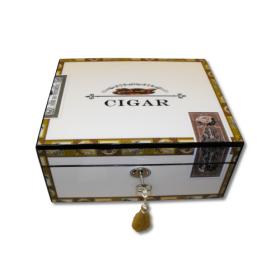 Cigar Box Humidor with Lock  – 60 Cigar capacity