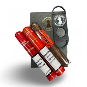 Valentine Red Sampler & Cutter - 3 cigars