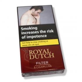 Ritmeester Royal Dutch Filter Cigarillo Cigar – Pack of 5