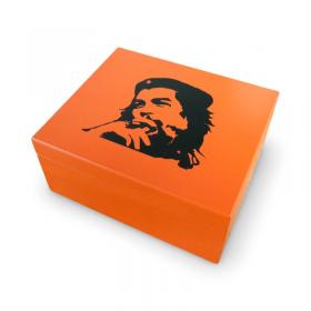 Che Humidor Orange - 40 Cigar Capacity