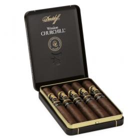 Davidoff Winston Churchill The Late Hour Petit Panetela Cigar - Tin of 5