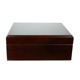 Capri Mahogany Cigar Humidor - 20-40 Capacity