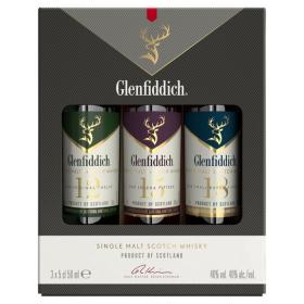 Glenfiddich 3 x 5cl Triple Pack