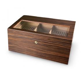 Adorini Vittoria Wenge Deluxe Humidor with Cigar Heaven - 520 Cigar Capacity