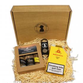 Montecristo Petit Edmundo Tubed cigars & Foragers Gin Hamper