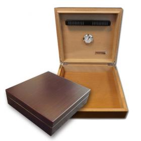 Vector Humidor – Dark Mahogany - 18 Cigar Capacity