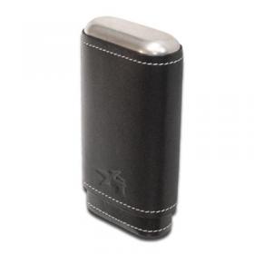 Xikar Leather Cigar Case - 3 Cigars - Black