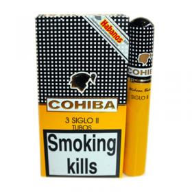 Cohiba Siglo II Tube Pack of 3