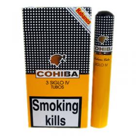 Cohiba Siglo IV Tubo Pack of 3