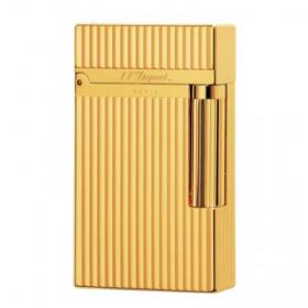 ST Dupont Lighter - Ligne 2 - Gold Vertical Lines