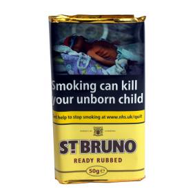 St Bruno Ready Rubbed Pipe Tobacco 50g Pouch