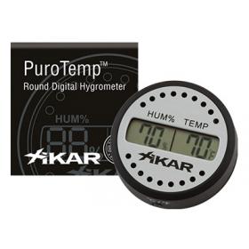 Xikar Digital Hygrometer - Round