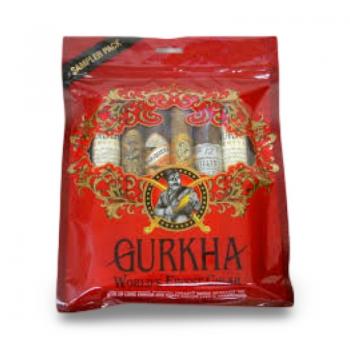 Gurkha Nicaraguan Toro Selection Sampler Bag - 6 Cigars (Red)