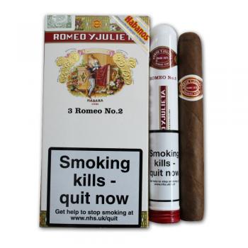 Romeo y Julieta No.2 Tubos - Pack of 3