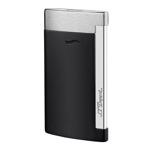 ST Dupont Slim 7 - Flat Flame Torch Lighter - Matt Black Finish