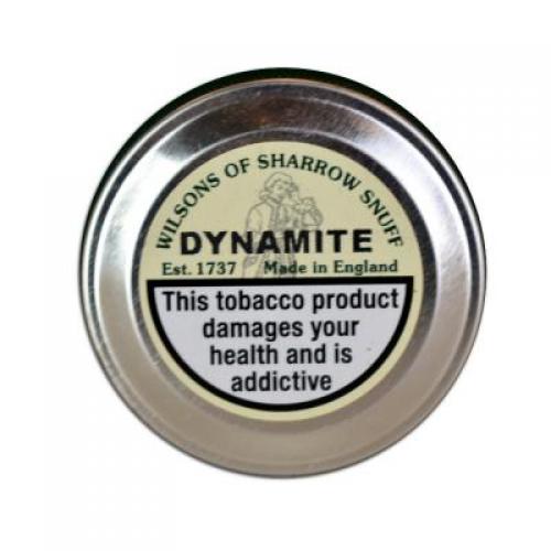 Wilsons of Sharrow Snuff - Dynamite Snuff - Small Tap Tin - 5g