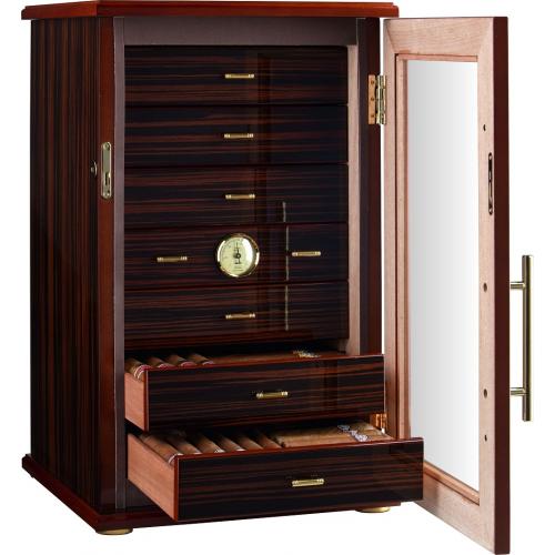 Adorini Chianti Grande Deluxe Cigar Humidor - 300 Cigar Capacity