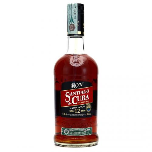 Santiago de Cuba 12 Year Old Extra Anejo Rum - 70cl 40%