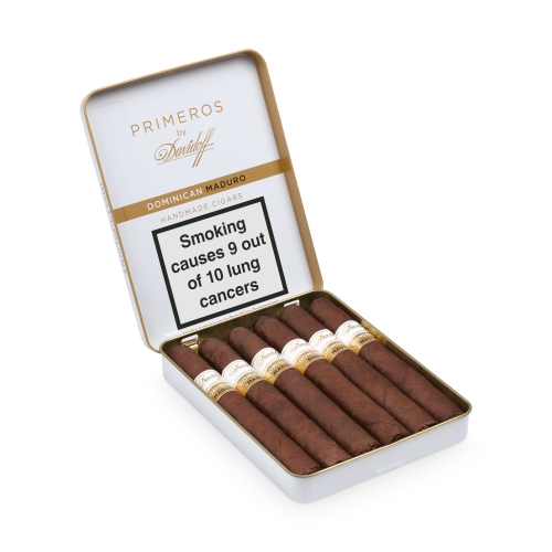 Davidoff Primeros Dominican Maduro – Tin of 6 Cigars