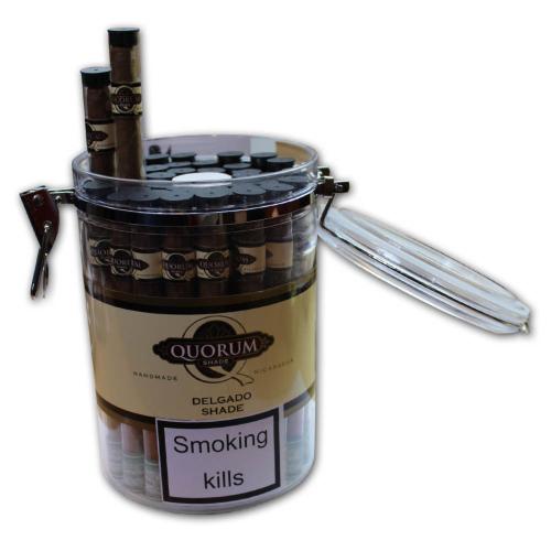 Quorum Delgado - Jar of 40 Tubed Cigars