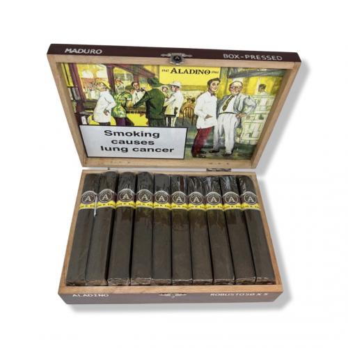 Aladino Robusto Box Pressed Maduro Cigar - Box of 20
