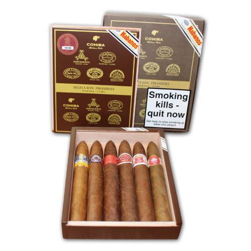 EMS Seleccion Piramides Gift Box - 6 Habanos Piramides Cigars