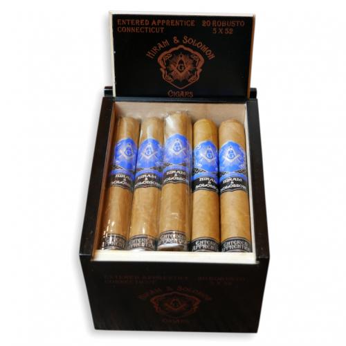 Hiram & Solomon Entered Apprentice Robusto Cigar - Box of 20