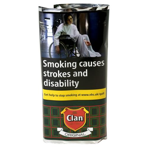 Clan Original Pipe Tobacco 50g Pouch