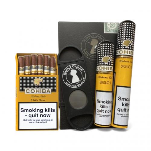 Cohiba Gift Pack Cigar Sampler – 8 Cigars & Cutter