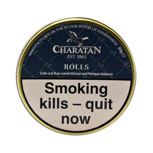 Charatan Rolls Pipe Tobacco 50g Tin (Dunhill Deluxe Navy Rolls)