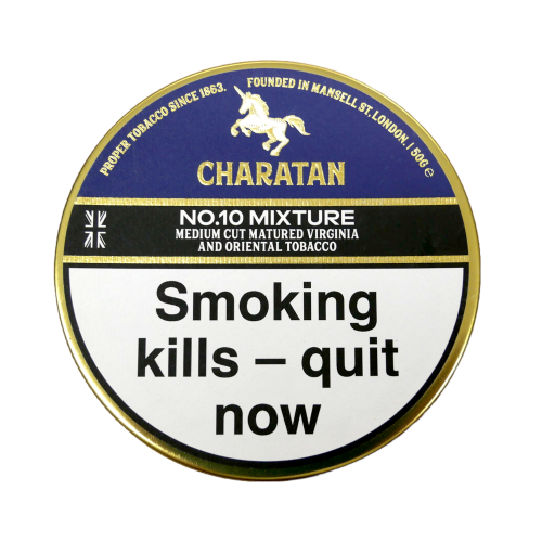 Charatan No. 10 Mixture Pipe Tobacco 50g Tin (Dunhill London Mixture)
